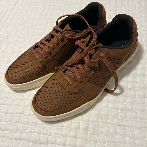 Cole Haan Grand Crosscourt Modern Perforated Sneaker - Size 10 - Picture 1 of 5